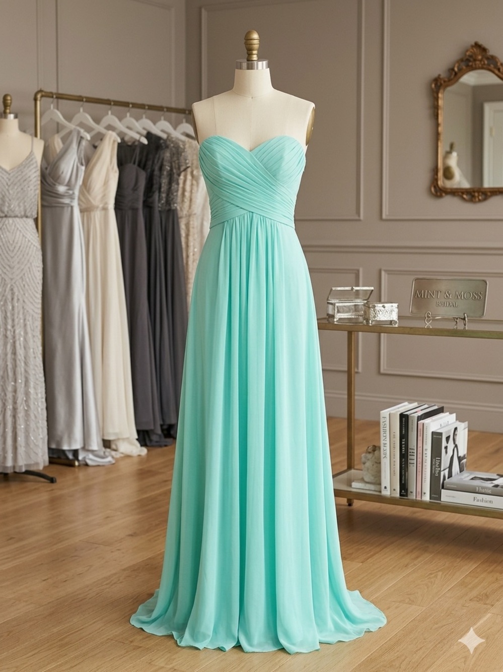 NWT Dress in Mint Green M